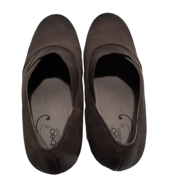 Abeo Shoes Brown Slip On Comfort Shoe Bio System Portola Size 8.5 N - Picture 11 of 12